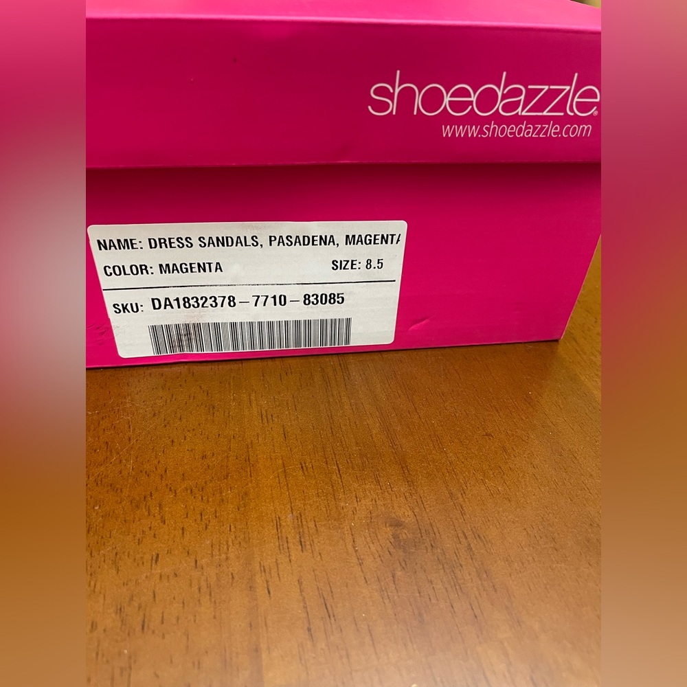 NEW SHOE DAZZLE Magenta Hills 8.5 - Picture 11 of 11